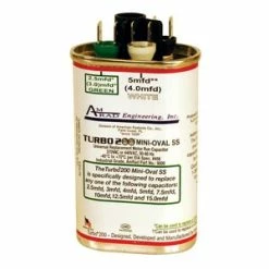 Budget 💯 MARS Turbo® 200 Mini Oval 2.5 - 15 mfd 440/370V Dual Oval Multi Capacitor ⌛