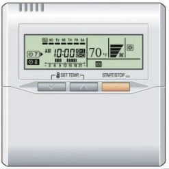 Promo 🌟 Fujitsu 4-3/4 in. Plastic Remote Control for Model ASU, ARU and AUU 🎁