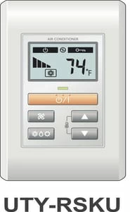 New 🎁 Fujitsu 12V Simple Remote Controller 🔥