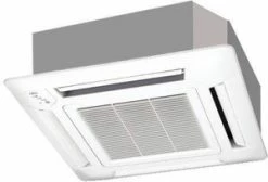 Best Pirce 😍 Fujitsu Halcyon® HFI 12 MBH Ceiling Cassette Mount Indoor 1 Ton Mini-Split Single-Zone Heat Pump Air Handler 🛒